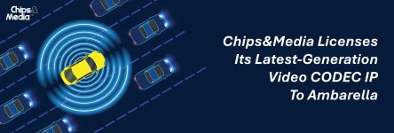 Chips&Media Licenses Its Latest-Generation Video CODEC IP to Ambarella, Strengthening Strategi...jpg